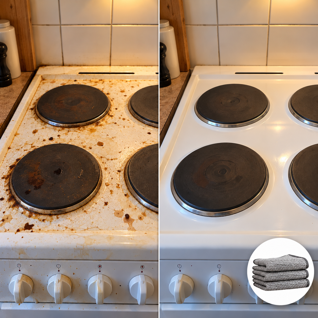 Skurex Stålduk™ – Bort med det fastbrända, utan att förstöra grytan